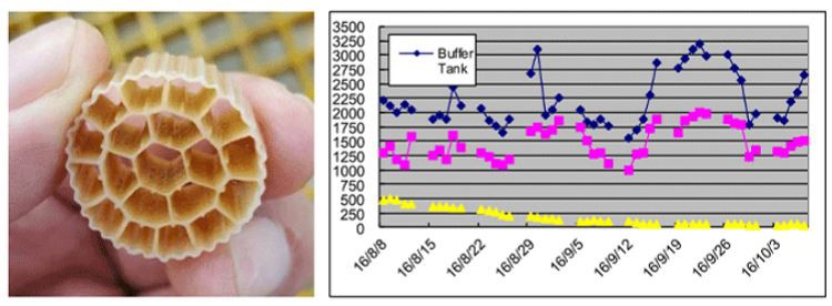 Results of MBBR Mini Plant Process